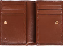 Load image into Gallery viewer, Gucci Horsebit GG Supreme fabric card holder

