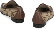 Load image into Gallery viewer, Maxi GG fabric loafers
