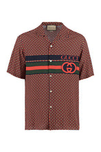 Load image into Gallery viewer, Printed bowling shirt
