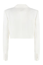 Load image into Gallery viewer, Wool single-breasted blazer
