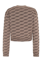 Load image into Gallery viewer, Wool-cotton blend crew-neck sweater
