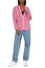 Load image into Gallery viewer, All over logo cardigan
