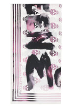 Load image into Gallery viewer, Biker Watercolour Graffiti print scarf
