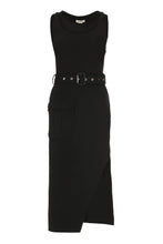 Load image into Gallery viewer, Belted cotton dress
