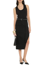 Load image into Gallery viewer, Belted cotton dress
