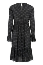 Load image into Gallery viewer, Polka-dot print silk dress
