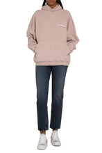 Load image into Gallery viewer, oversize logo print sweatshirt
