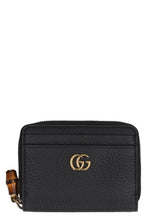 Load image into Gallery viewer, Logo detail leather card holder
