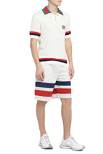 Load image into Gallery viewer, Logo embroidery cotton-piqué polo shirt
