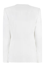 Load image into Gallery viewer, Satin inserts tuxedo blazer

