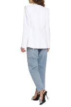 Load image into Gallery viewer, Satin inserts tuxedo blazer
