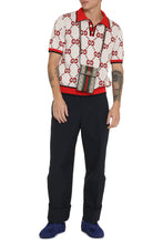 Load image into Gallery viewer, Knitted cotton polo shirt
