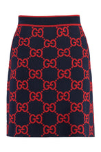 Load image into Gallery viewer, Logo detail knitted skirt
