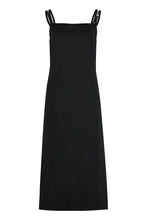 Load image into Gallery viewer, Midi dress with side slit
