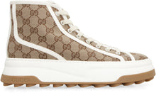 Load image into Gallery viewer, Tennis 1977 high-top fabric sneakers
