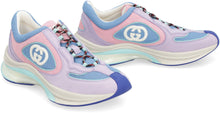 Load image into Gallery viewer, Gucci Run Leather and fabric low-top sneakers
