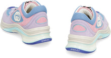 Load image into Gallery viewer, Gucci Run Leather and fabric low-top sneakers
