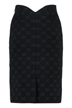 Load image into Gallery viewer, GG motif midi skirt
