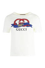 Load image into Gallery viewer, Cotton crew-neck T-shirt
