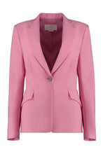 Load image into Gallery viewer, Single-breasted one button jacket
