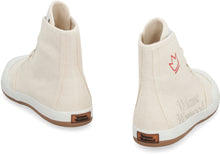 Load image into Gallery viewer, Animal Gym canvas high-top sneakers
