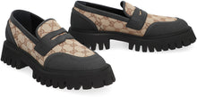 Load image into Gallery viewer, GG fabric loafers
