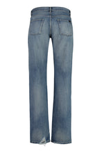 Load image into Gallery viewer, 5-pocket straight-leg jeans
