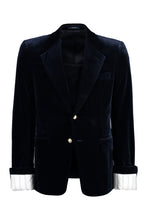 Load image into Gallery viewer, Single-breasted velvet jacket
