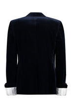 Load image into Gallery viewer, Single-breasted velvet jacket
