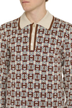 Load image into Gallery viewer, Jacquard knit polo shirt
