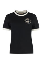 Load image into Gallery viewer, Cotton crew-neck T-shirt
