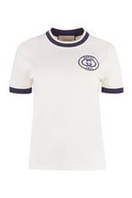 Load image into Gallery viewer, Cotton crew-neck T-shirt
