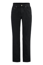 Load image into Gallery viewer, 5-pocket straight-leg jeans
