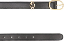 Load image into Gallery viewer, Leather belt with metal buckle
