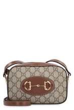 Load image into Gallery viewer, Gucci Horsebit 1955 GG supreme fabric shoulder bag
