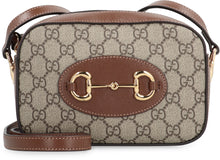 Load image into Gallery viewer, Gucci Horsebit 1955 GG supreme fabric shoulder bag
