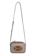 Load image into Gallery viewer, Gucci Horsebit 1955 GG supreme fabric shoulder bag
