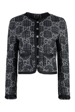 Load image into Gallery viewer, Jacquard knit jacket
