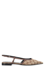 Load image into Gallery viewer, Fabric slingback pumps
