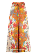 Load image into Gallery viewer, Floral silk trousers
