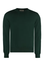Load image into Gallery viewer, Crew-neck wool sweater

