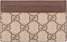 Load image into Gallery viewer, GG Supreme fabric card holder
