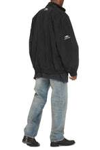 Load image into Gallery viewer, Patched Tracksuit Cotton blend blazer
