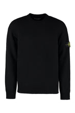 Load image into Gallery viewer, Wool-blend crew-neck sweater
