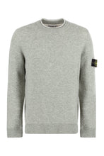 Load image into Gallery viewer, Wool-blend crew-neck sweater

