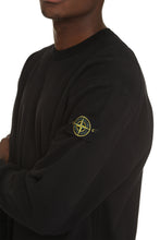 Load image into Gallery viewer, Cotton crew-neck sweatshirt with logo
