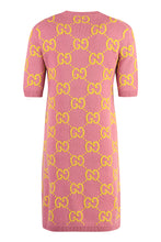 Load image into Gallery viewer, Jacquard knit mini-dress
