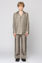 Load image into Gallery viewer, GG Supreme logo print silk blazer
