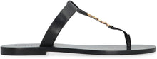 Load image into Gallery viewer, Cassandre leather thong-sandals
