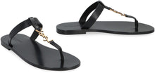 Load image into Gallery viewer, Cassandre leather thong-sandals
